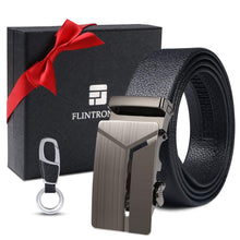 Carica l'immagine nel visualizzatore di Gallery, flintronic Cintura da Uomo in Pelle con Fibbia Automatica, Moda a... - Ilgrandebazar