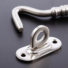 Carica l'immagine nel visualizzatore di Gallery, byou Gancio e Occhio,Gancio Finestra Acciaio Inox Multiuso per 2pack 6inch - Ilgrandebazar