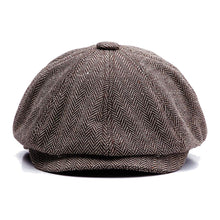Carica l'immagine nel visualizzatore di Gallery, KeepSa Newsboy cap Coppola Uomo - Berretto a 8 Spicchi Piatto Lana... - Ilgrandebazar