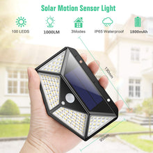 Carica l'immagine nel visualizzatore di Gallery, Luce Solare LED Esterno,【270°Angolo 100LED-2 Pezzi - Ilgrandebazar