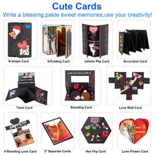 Carica l'immagine nel visualizzatore di Gallery, NEUFLY Explosion Box, Creativo Scatola Regalo Fai da Te Album Foto Grafico...