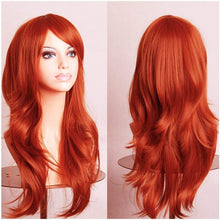 Carica l'immagine nel visualizzatore di Gallery, Parrucca Rosa/Viola Lunga Donna Capelli Lunghi Wig Parrucche Sintetiche per... - Ilgrandebazar