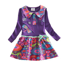 Carica l'immagine nel visualizzatore di Gallery, VIKITA Vestito Ricamo Floral Manica Lunga Cotone Bambina LH3660 7T - Ilgrandebazar