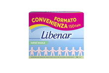 Carica l'immagine nel visualizzatore di Gallery, LIBENAR Soluzione fisiologica - Flaconcini isotonici monodose per detersione del naso e degli occhi e aerosol terapia - Adatta per bambini e neonati - 150 Flaconcini da 5 ml