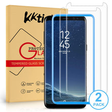 Carica l'immagine nel visualizzatore di Gallery, KKTICK Pellicola Protettiva per Samsung Galaxy S8 Vetro Temperato, 3D Curvo... - Ilgrandebazar