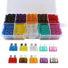 Carica l'immagine nel visualizzatore di Gallery, HALJIA Kit di fusibili a lama assortiti, per auto, camion, moto fusibili,... - Ilgrandebazar