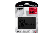 Carica l'immagine nel visualizzatore di Gallery, Kingston SSD A400, 240 GB Drive a Stato Solido, 2.5", SATA 3 240 GB, Nero - Ilgrandebazar