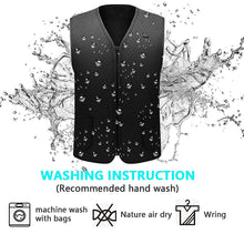 Carica l'immagine nel visualizzatore di Gallery, Suxman Gilet riscaldato USB, Giacca riscaldabile elettrica, XXL, Negro - Ilgrandebazar