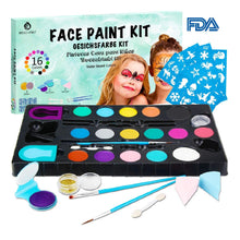 Carica l'immagine nel visualizzatore di Gallery, Truccabimbi Kit Trucco Viso Bambini Trucchi Carnevale - Ilgrandebazar