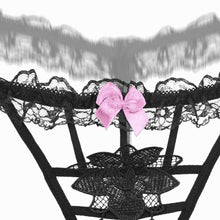 Carica l'immagine nel visualizzatore di Gallery, MOOKLIN 6 Pezzi Mutande Sexy Elastiche Perizoma Donna con Pizzi Floreali e...