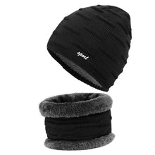 Carica l'immagine nel visualizzatore di Gallery, TAGVO Winter Beanie Hat Sciarpa Set Super Soft Fleece Fodera Interna Grande... - Ilgrandebazar
