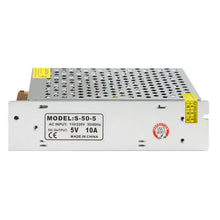 Carica l'immagine nel visualizzatore di Gallery, LEADSTAR 5V 10A 50W Alimentatore Adattatore Trasformatore per LED Striscia 60W - Ilgrandebazar