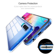 Carica l'immagine nel visualizzatore di Gallery, Younme Cover Compatibile con Samsung Galaxy A50 Custodia, Trasparente clear - Ilgrandebazar
