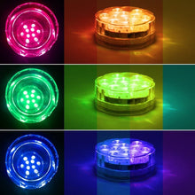 Carica l'immagine nel visualizzatore di Gallery, Sommergibile Luce LED RGB, ALED LIGHT Luci Piscina Impermeabile LED Luci Subacquee con Telecomandi Laghetto di Notte Luci Decorazione per Piscina Festa Cerimonia Nuziale Halloween Partito Fish Tank
