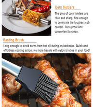 Carica l'immagine nel visualizzatore di Gallery, grilljoy 20pcs Set di 20pcs, strumenti per barbecue da 20 pezzi - Ilgrandebazar