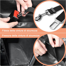 Carica l'immagine nel visualizzatore di Gallery, GHB Coprisedile per Cani Auto Amaca Copertura Doppio-Zip