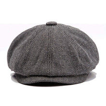 Carica l'immagine nel visualizzatore di Gallery, KeepSa Newsboy cap Coppola Uomo - Berretto a 8 Spicchi Piatto Lana... - Ilgrandebazar
