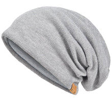 Carica l'immagine nel visualizzatore di Gallery, VECRY Uomo Berretti in Maglia Cappellini Skull Cotton Slouch Beanie...