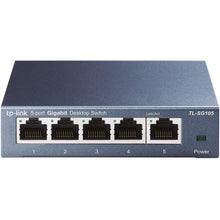 Carica l'immagine nel visualizzatore di Gallery, TP-Link TL-SG105 Switch 5 Porte Gigabit, 10/100/1000 Mbps, 5 Porte, Bianco - Ilgrandebazar