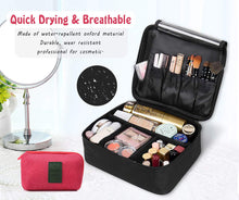 Carica l'immagine nel visualizzatore di Gallery, DIMJ Porta Trucchi da Viaggio, Borsa Trucco Professionale Beauty Case Nero - Ilgrandebazar