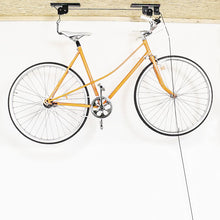 Carica l'immagine nel visualizzatore di Gallery, Relaxdays Supporto di Sollevamento per La Bicicletta Porta da Nero