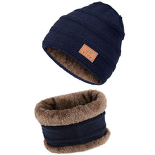Carica l'immagine nel visualizzatore di Gallery, TAGVO Winter Beanie Hat Sciarpa Set Super Soft Fleece Fodera Interna Grande... - Ilgrandebazar