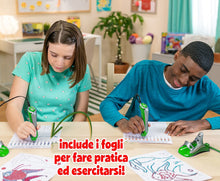 Carica l'immagine nel visualizzatore di Gallery, CRAYOLA- Super Pen Tigre, per sciogliere i Pastelli a Cera e Creare Disegni in Rilievo, attività Creativa e Regalo per Bambini, età 8+, Colore Argento/Verde, 25-0395