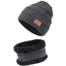 Carica l'immagine nel visualizzatore di Gallery, TAGVO Winter Beanie Hat Sciarpa Set Super Soft Fleece Fodera Interna Grande... - Ilgrandebazar