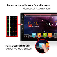 Carica l'immagine nel visualizzatore di Gallery, YUNTX Android 10.0 Doppio Din Autoradio - GPS 2 Din - Telecamera Posteriore Gratuiti - 7 Pollice - Supporto DAB + / Controllo del volante / 4G / WiFi/Bluetooth/Mirrorlink/Carplay/USB/SD - Ilgrandebazar