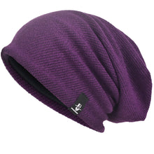 Carica l'immagine nel visualizzatore di Gallery, VECRY Uomo Berretti in Maglia Cappellini Skull Cotton Slouch Beanie...