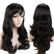Carica l'immagine nel visualizzatore di Gallery, Parrucca Rosa/Viola Lunga Donna Capelli Lunghi Wig Parrucche Sintetiche per... - Ilgrandebazar