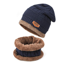 Carica l'immagine nel visualizzatore di Gallery, TAGVO Winter Beanie Hat Sciarpa Set Super Soft Fleece Fodera Interna Grande... - Ilgrandebazar