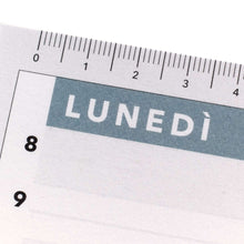 Carica l'immagine nel visualizzatore di Gallery, Planner settimanale da scrivania 42x30 - agenda 450x320, stampa a colori