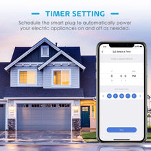 Carica l'immagine nel visualizzatore di Gallery, Presa Intelligente WiFi Smart Plug 16A 3680W, Funzione Timer, Bianco