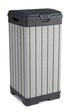 Carica l'immagine nel visualizzatore di Gallery, Keter Pattumiera Da Esterno Rockford Grigia 125 Lt In 41x41x87.4 cm, Grigio - Ilgrandebazar
