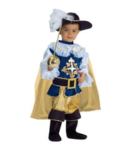 Carica l'immagine nel visualizzatore di Gallery, Ciao Moschettiere Costume Baby, Blu/Oro, 2-3 Anni Bambino - Ilgrandebazar