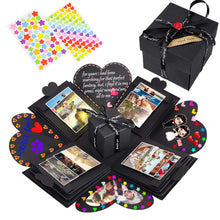Carica l'immagine nel visualizzatore di Gallery, NEUFLY Explosion Box, Creativo Scatola Regalo Fai da Te Album Foto Grafico...