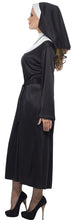 Carica l'immagine nel visualizzatore di Gallery, Smiffys Costume religioso, nero, con abito e M - EU Dimensione 40-42, Nero - Ilgrandebazar