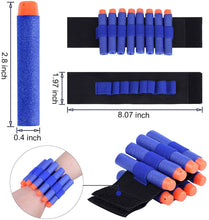Carica l'immagine nel visualizzatore di Gallery, EXTSUD Gilet Tattico per Nerf Bambini 2 Set Giubbotti Tattici Accessori per Nerf N-Strike Serie Elite Giocattoli Bambini Include Giubbotti Caricatori Polsini Maschera da Viso Occhiali Protettivi Dardi