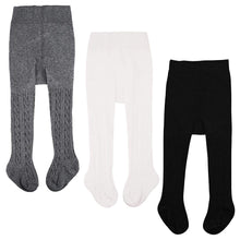 Carica l'immagine nel visualizzatore di Gallery, Confezione da 3 leggings in cotone lavorato a maglia, per bambini 0 a 4... - Ilgrandebazar