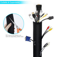 Carica l'immagine nel visualizzatore di Gallery, Meersee 3 Metri Guaina per Cavi in Neoprene Flessibile Organizzatore... - Ilgrandebazar