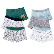 Carica l'immagine nel visualizzatore di Gallery, LeQeZe 6 Pezzi Ragazzi Boxer Misto Ragazzo Mutande Boxers Intimo... - Ilgrandebazar