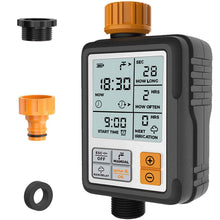 Carica l'immagine nel visualizzatore di Gallery, Kazeila Computer per Irrigazione Centralina Irrigazione Programmazione di irrigazione Timer per irrigazione Temporizzatori per irrigatori Digitale Programmabile per Giardino Sistema di irrigazione Orange