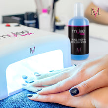 Carica l'immagine nel visualizzatore di Gallery, Kit per manicure Mylee Prep &amp; Polish Wipe smalto/gel unghie + 100... - Ilgrandebazar