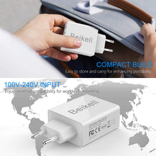 Carica l'immagine nel visualizzatore di Gallery, Beikell Caricatore USB, USB da Muro a 4 Porte 5A / 25W con... - Ilgrandebazar