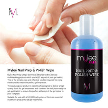 Carica l'immagine nel visualizzatore di Gallery, Kit per manicure Mylee Prep &amp; Polish Wipe smalto/gel unghie + 100... - Ilgrandebazar
