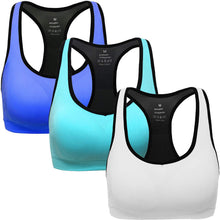 Carica l'immagine nel visualizzatore di Gallery, ANGOOL Donna Reggiseno Sportivo Senza Cuciture Banda Elastica Reggente Yoga... - Ilgrandebazar