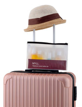 Carica l'immagine nel visualizzatore di Gallery, MYLL 14 Pezz Bottigliette da Viaggio Set per Aereo (Max.100ml), Bianca - Ilgrandebazar