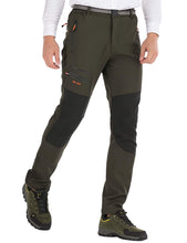 Carica l'immagine nel visualizzatore di Gallery, DAFENP Pantaloni Trekking Uomo Softshell Montagna Escursionismo... - Ilgrandebazar