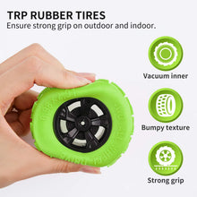 Carica l'immagine nel visualizzatore di Gallery, SGILE Ricaricabile Macchina Telecomandata per Bambini, 4WD Auto Telecomandata con Batteria Ricaricabile, RC Macchina Acronazia Rotazione a 360 Gradi Regalo Verde